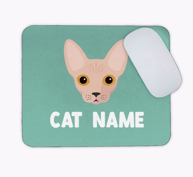 {breedCommonName} Icon: Personalised Mouse Mat